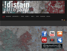 Tablet Screenshot of distain.de